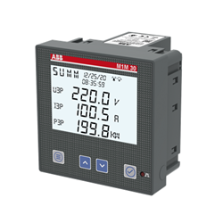 ABB M1M 30 I/O Power Meter 100-230VAC/DC IP51
